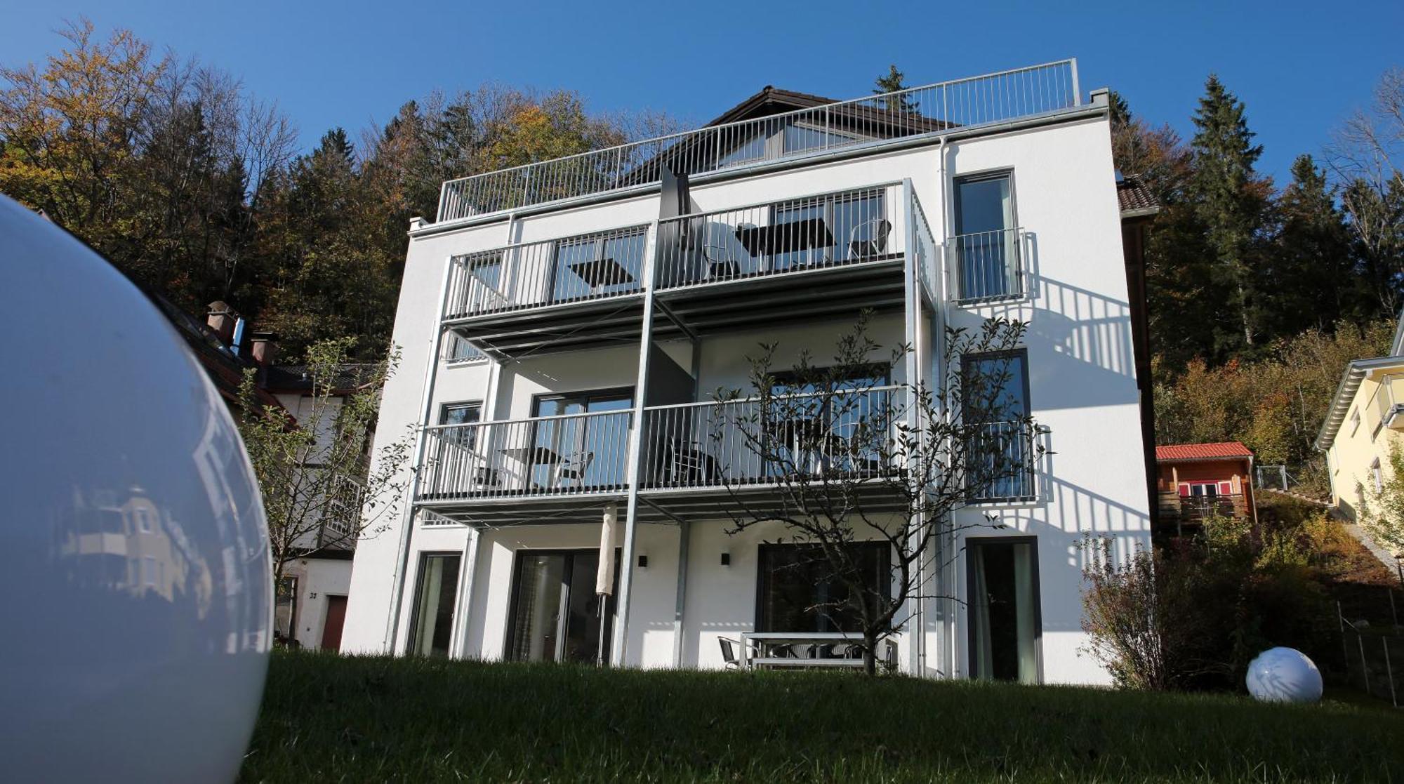 Blockhaus Saeuling - Haus Elise Apartments フュッセン エクステリア 写真