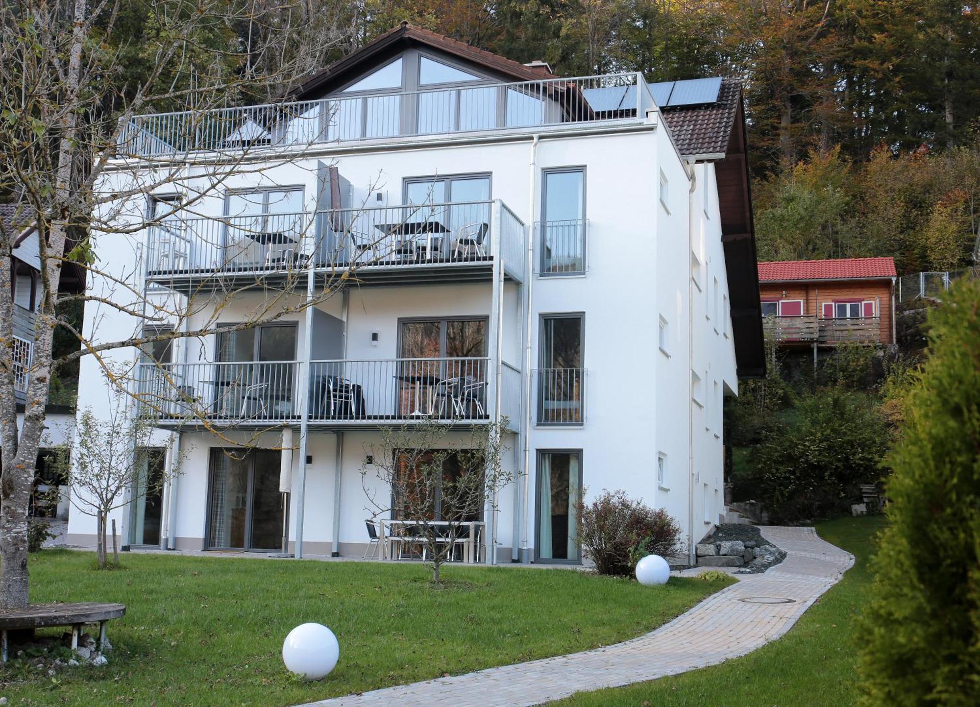 Blockhaus Saeuling - Haus Elise Apartments フュッセン エクステリア 写真
